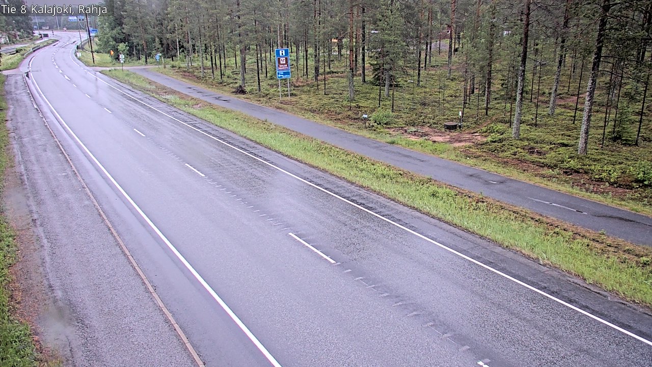 Kelikamerat Kuva Tie 8 Kalajoki, Rahja, Kalajoki, Pohjois-Pohjanmaa
