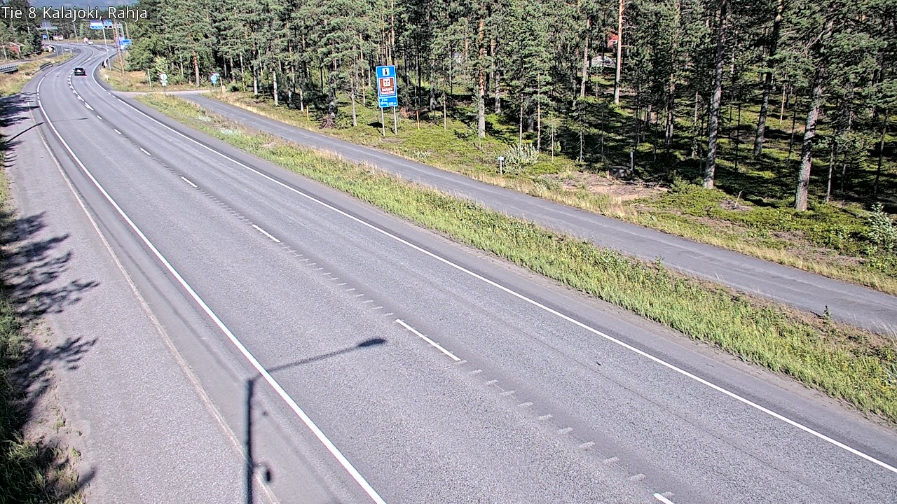 Kelikamerat Kuva Tie 8 Kalajoki, Rahja, Kalajoki, Pohjois-Pohjanmaa