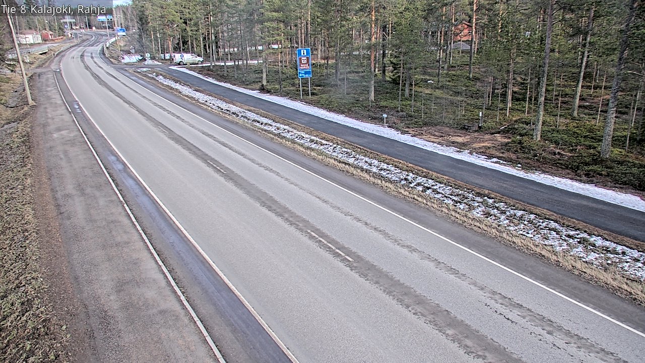 Kelikamerat Kuva Tie 8 Kalajoki, Rahja, Kalajoki, Pohjois-Pohjanmaa