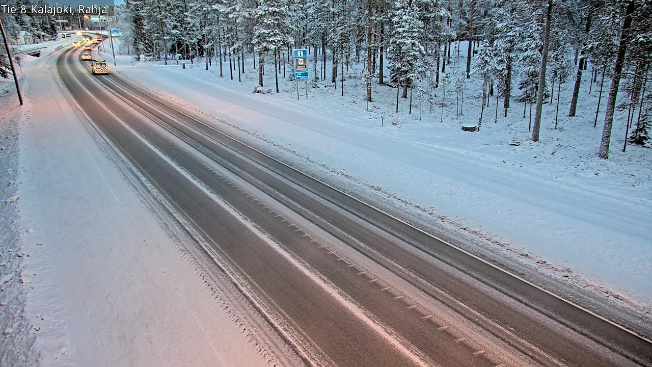 Weather Camera Image Road 8 Kalajoki, Rahja, Kalajoki, Pohjois-Pohjanmaa