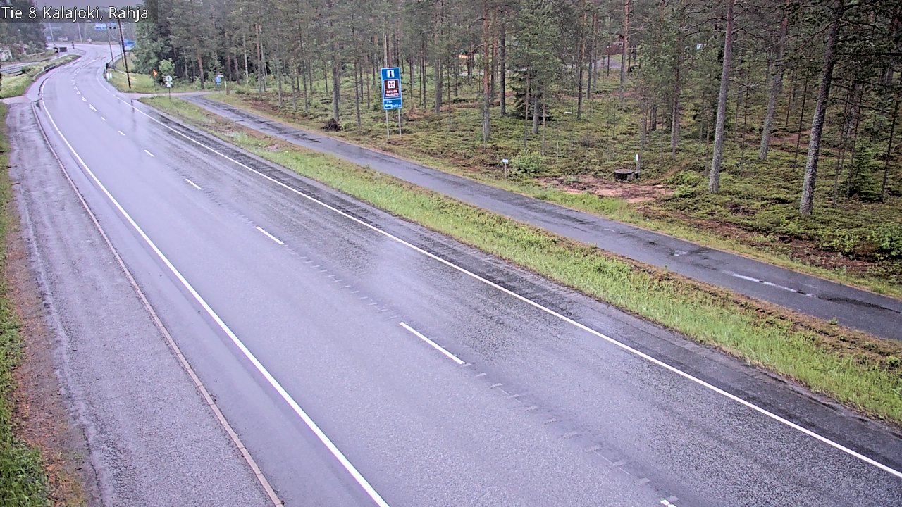 Kelikamerat Kuva Tie 8 Kalajoki, Rahja, Kalajoki, Pohjois-Pohjanmaa