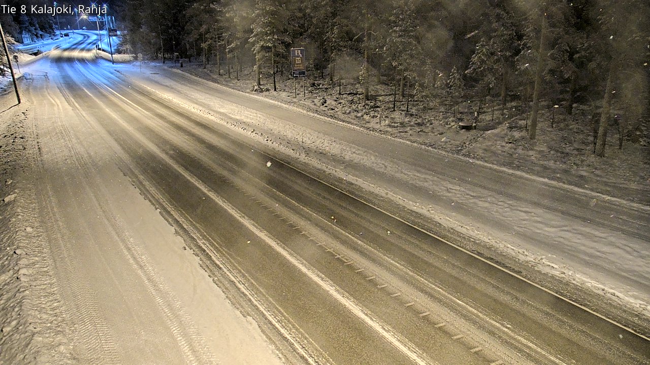 Kelikamerat Kuva Tie 8 Kalajoki, Rahja, Kalajoki, Pohjois-Pohjanmaa