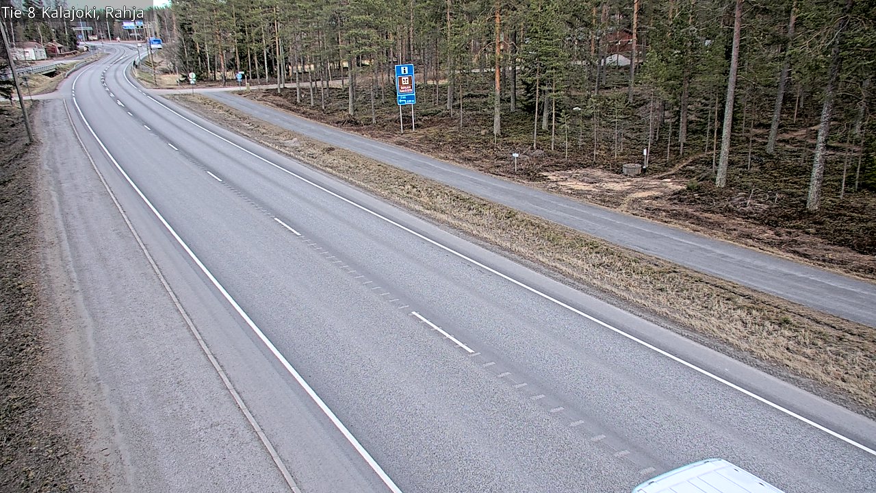Kelikamerat Kuva Tie 8 Kalajoki, Rahja, Kalajoki, Pohjois-Pohjanmaa