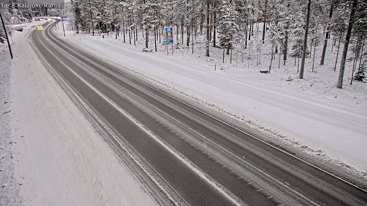 Weather Camera Image Väg 8 Kalajoki, Rahja, Kalajoki, Pohjois-Pohjanmaa