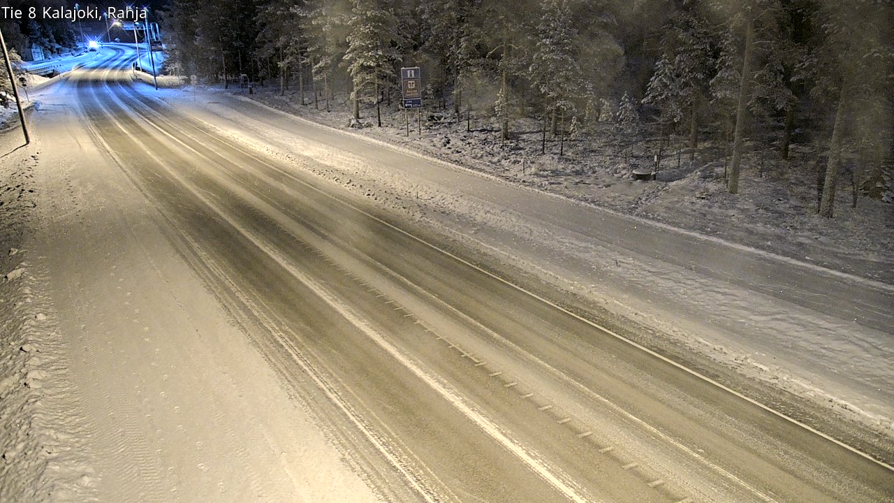 Weather Camera Image Road 8 Kalajoki, Rahja, Kalajoki, Pohjois-Pohjanmaa