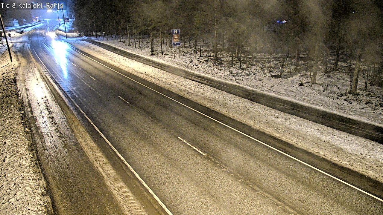 Kelikamerat Kuva Tie 8 Kalajoki, Rahja, Kalajoki, Pohjois-Pohjanmaa