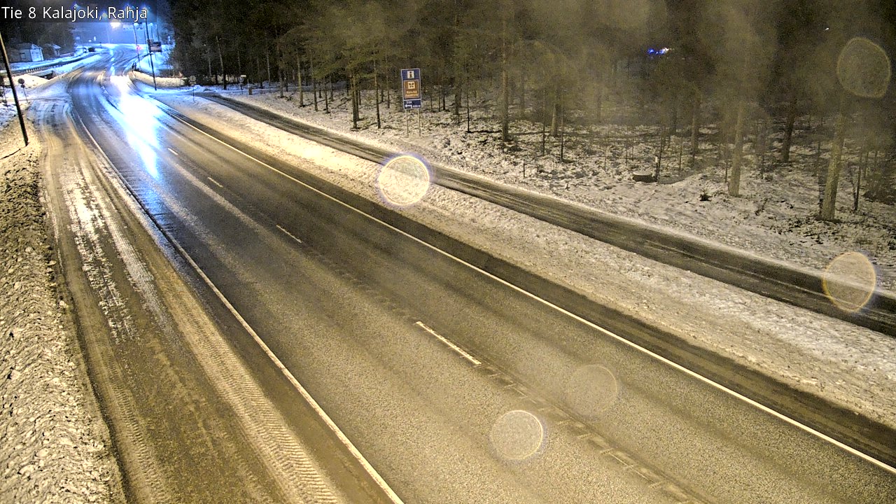 Kelikamerat Kuva Tie 8 Kalajoki, Rahja, Kalajoki, Pohjois-Pohjanmaa