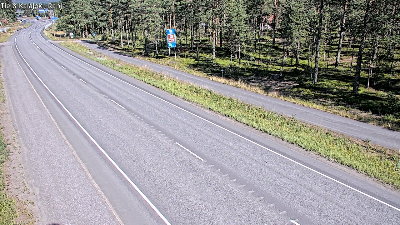 Kelikamerat Kuva Tie 8 Kalajoki, Rahja, Kalajoki, Pohjois-Pohjanmaa