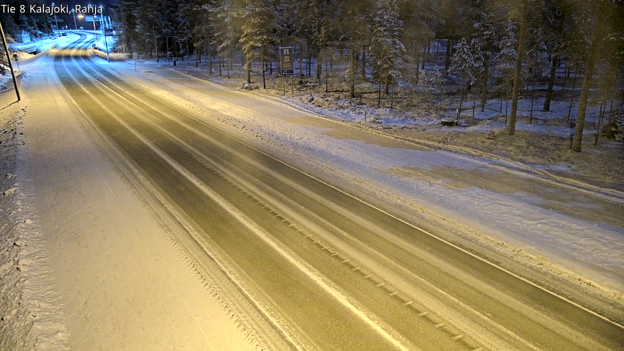 Weather Camera Image Road 8 Kalajoki, Rahja, Kalajoki, Pohjois-Pohjanmaa