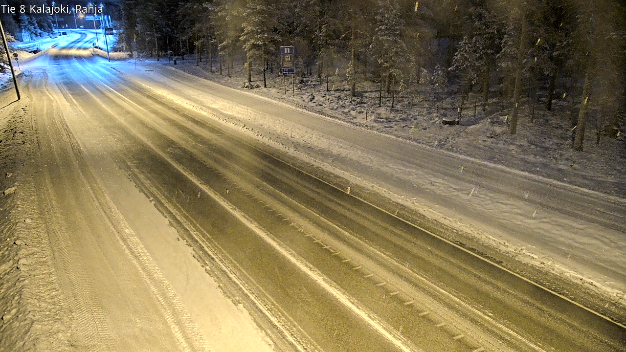 Kelikamerat Kuva Tie 8 Kalajoki, Rahja, Kalajoki, Pohjois-Pohjanmaa