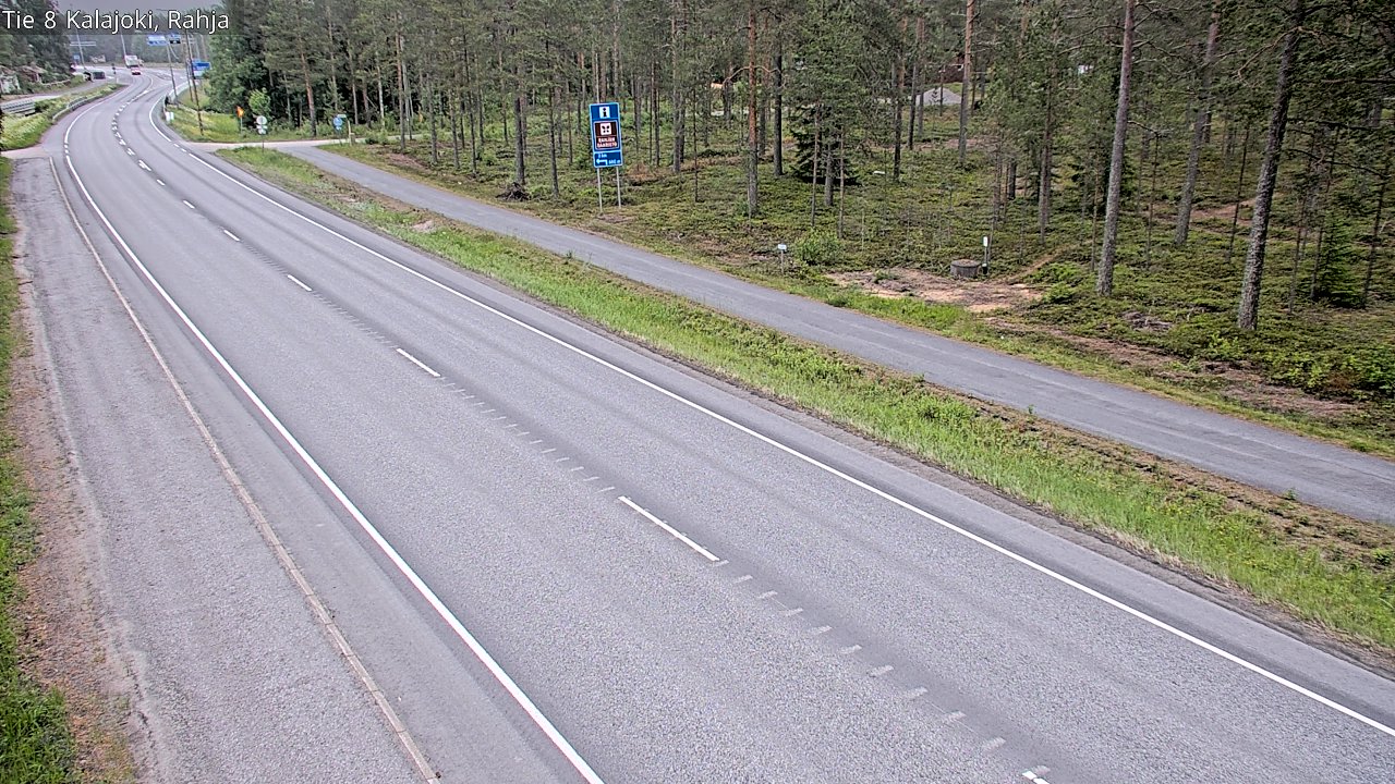Kelikamerat Kuva Tie 8 Kalajoki, Rahja, Kalajoki, Pohjois-Pohjanmaa