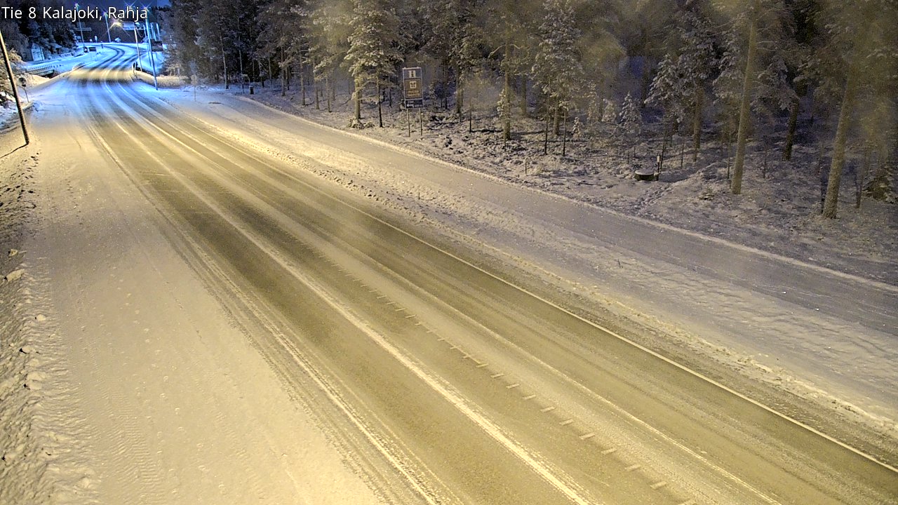 Weather Camera Image Road 8 Kalajoki, Rahja, Kalajoki, Pohjois-Pohjanmaa