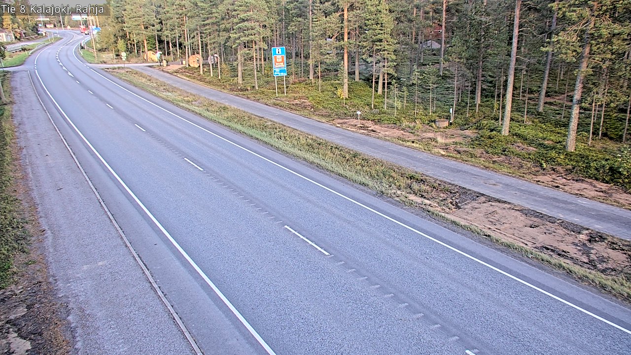 Kelikamerat Kuva Tie 8 Kalajoki, Rahja, Kalajoki, Pohjois-Pohjanmaa