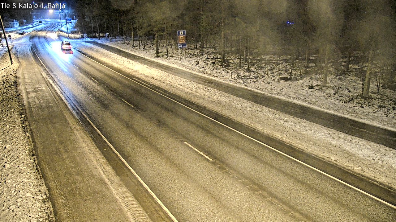 Kelikamerat Kuva Tie 8 Kalajoki, Rahja, Kalajoki, Pohjois-Pohjanmaa