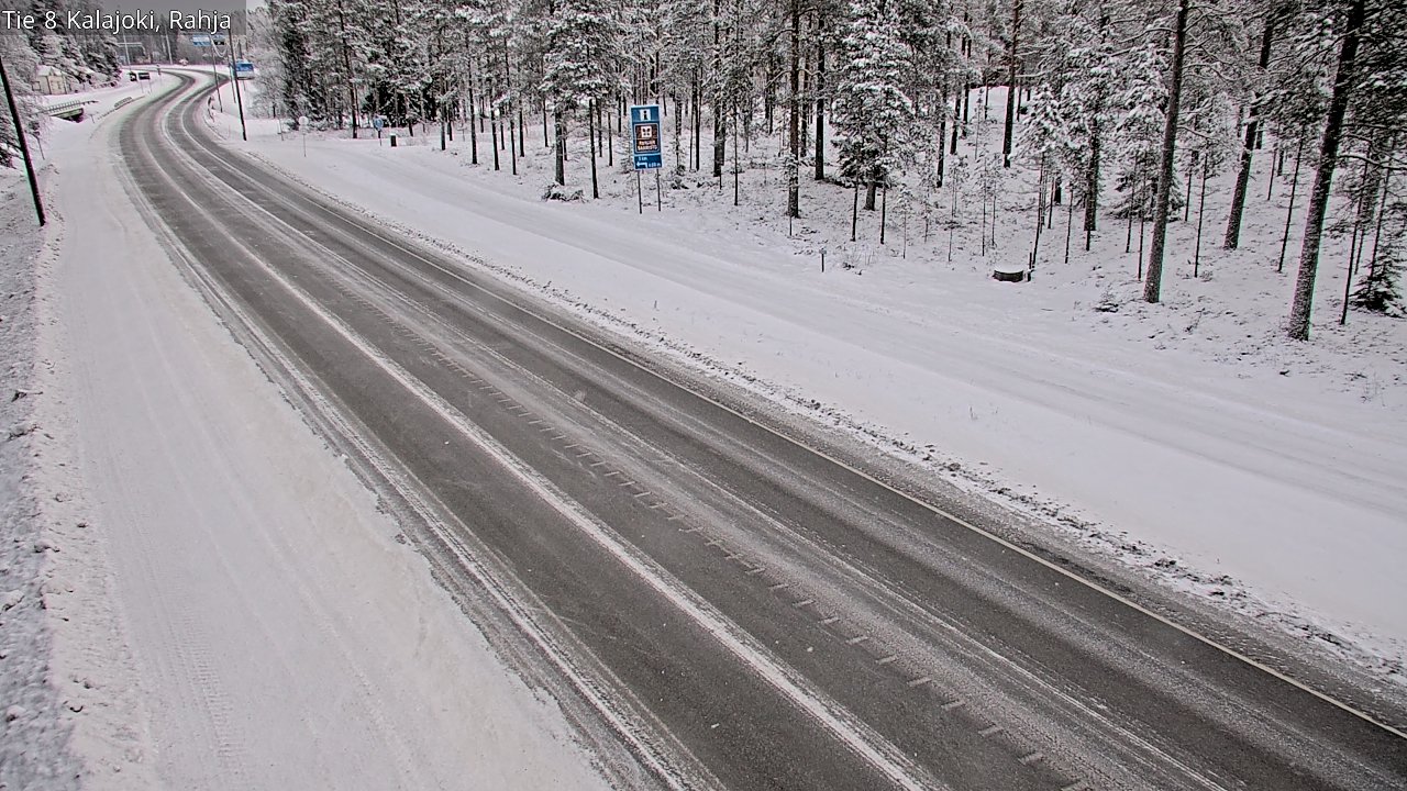Kelikamerat Kuva Tie 8 Kalajoki, Rahja, Kalajoki, Pohjois-Pohjanmaa