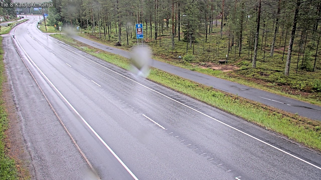 Kelikamerat Kuva Tie 8 Kalajoki, Rahja, Kalajoki, Pohjois-Pohjanmaa