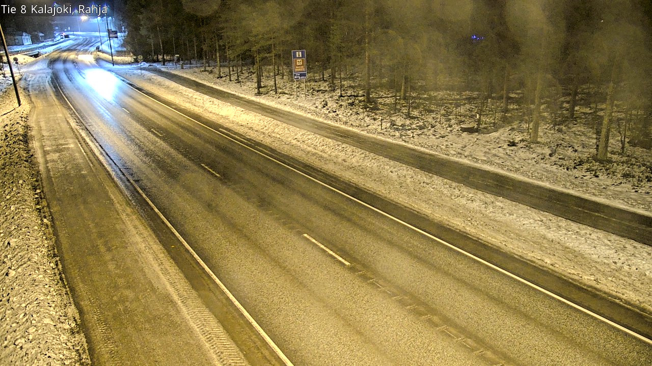 Weather Camera Image Road 8 Kalajoki, Rahja, Kalajoki, Pohjois-Pohjanmaa