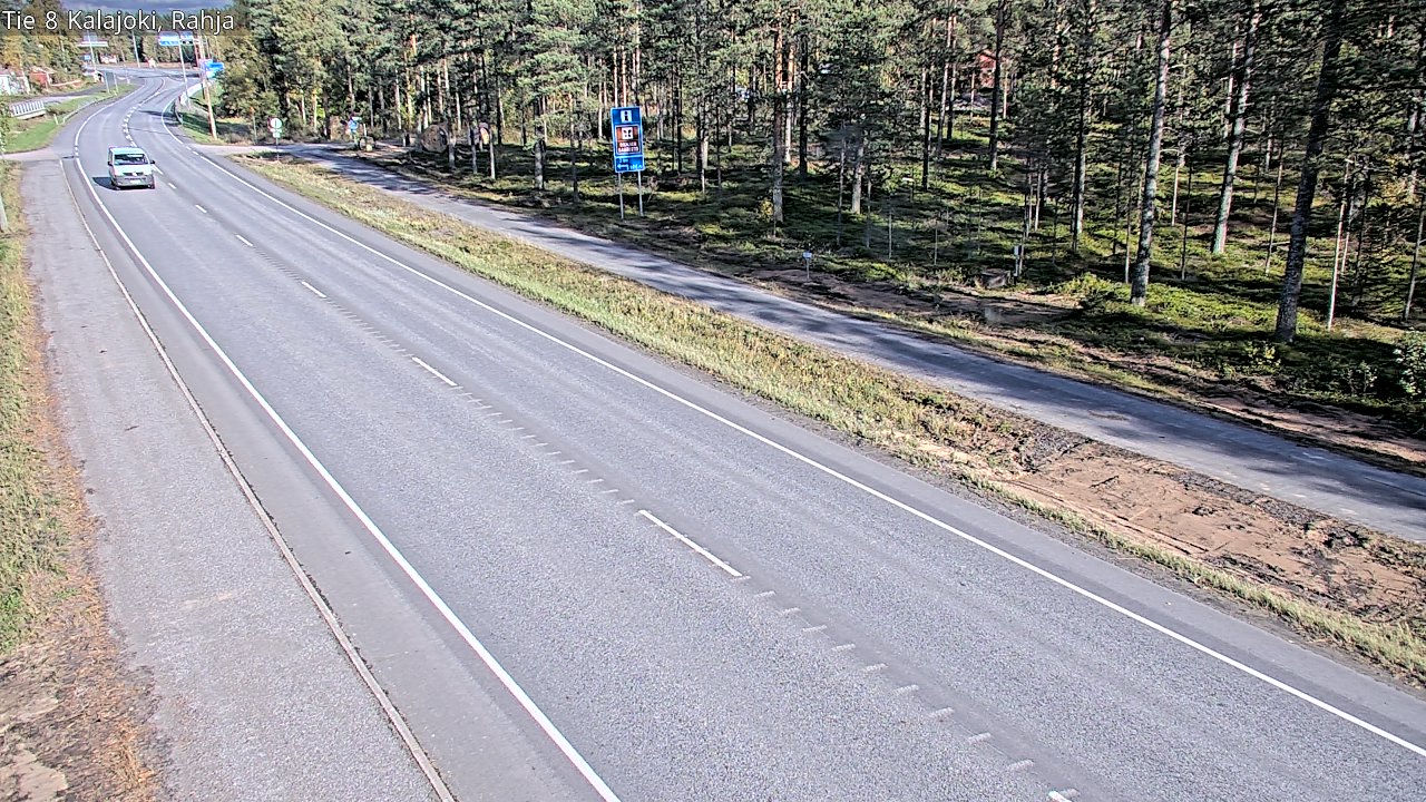 Kelikamerat Kuva Tie 8 Kalajoki, Rahja, Kalajoki, Pohjois-Pohjanmaa