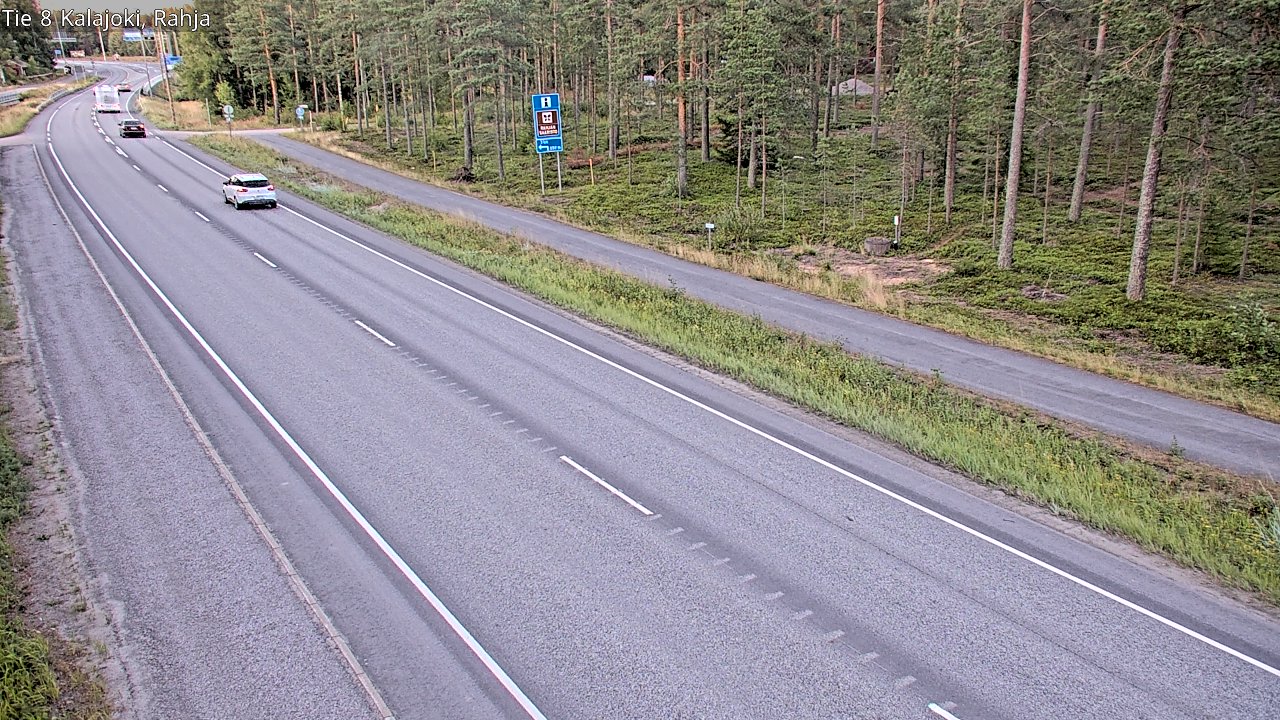 Kelikamerat Kuva Tie 8 Kalajoki, Rahja, Kalajoki, Pohjois-Pohjanmaa