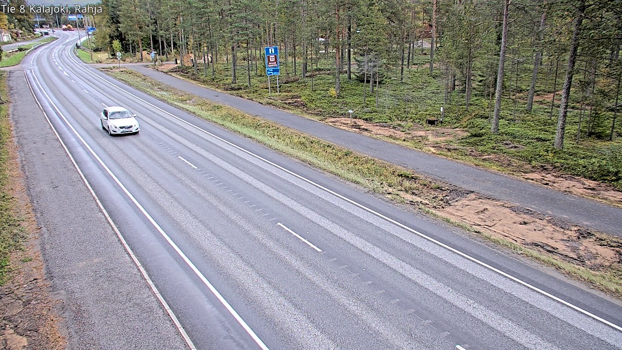 Kelikamerat Kuva Tie 8 Kalajoki, Rahja, Kalajoki, Pohjois-Pohjanmaa