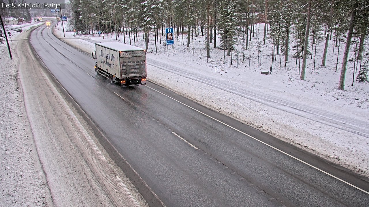 Kelikamerat Kuva Tie 8 Kalajoki, Rahja, Kalajoki, Pohjois-Pohjanmaa