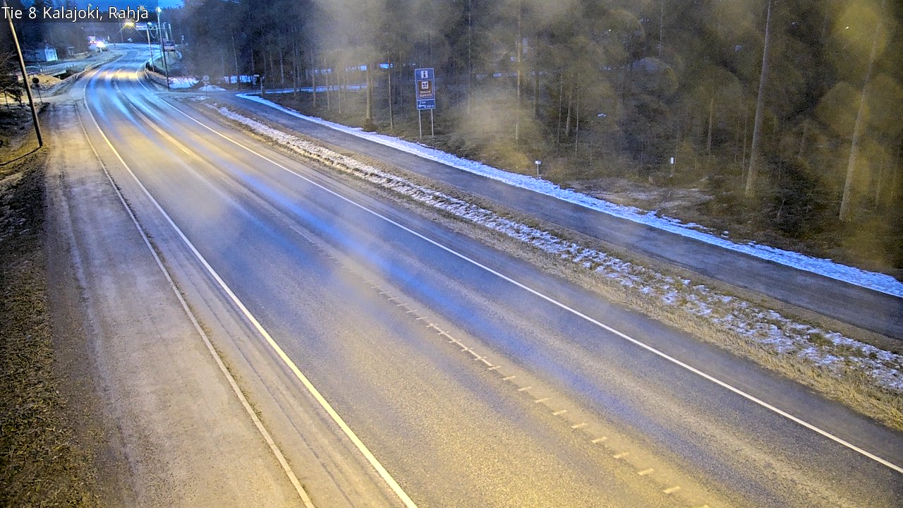 Kelikamerat Kuva Tie 8 Kalajoki, Rahja, Kalajoki, Pohjois-Pohjanmaa