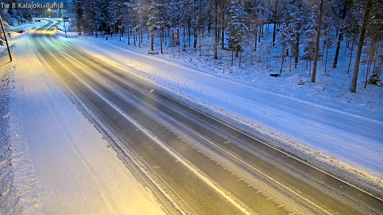 Kelikamerat Kuva Tie 8 Kalajoki, Rahja, Kalajoki, Pohjois-Pohjanmaa