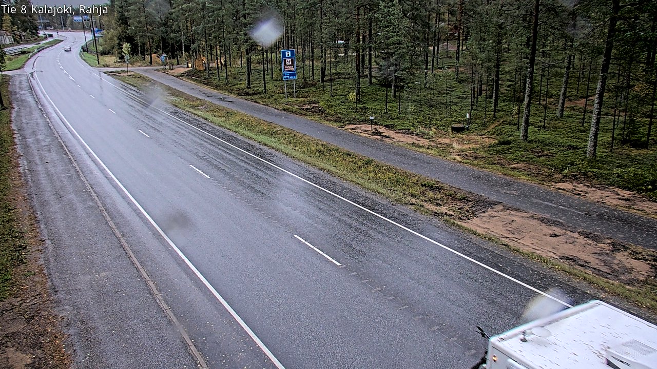 Weather Camera Image Road 8 Kalajoki, Rahja, Kalajoki, Pohjois-Pohjanmaa
