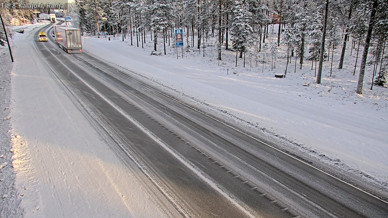 Weather Camera Image Road 8 Kalajoki, Rahja, Kalajoki, Pohjois-Pohjanmaa