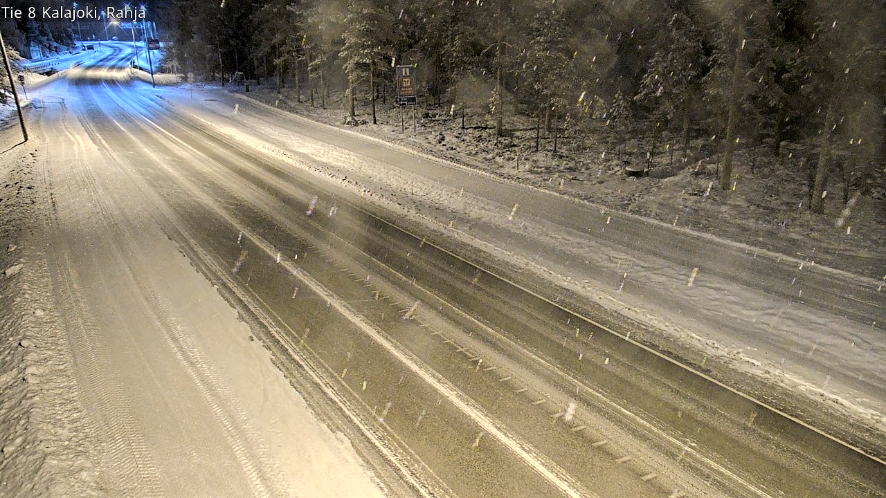 Kelikamerat Kuva Tie 8 Kalajoki, Rahja, Kalajoki, Pohjois-Pohjanmaa