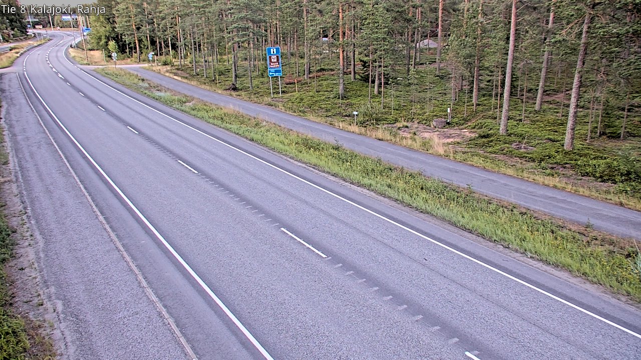 Kelikamerat Kuva Tie 8 Kalajoki, Rahja, Kalajoki, Pohjois-Pohjanmaa