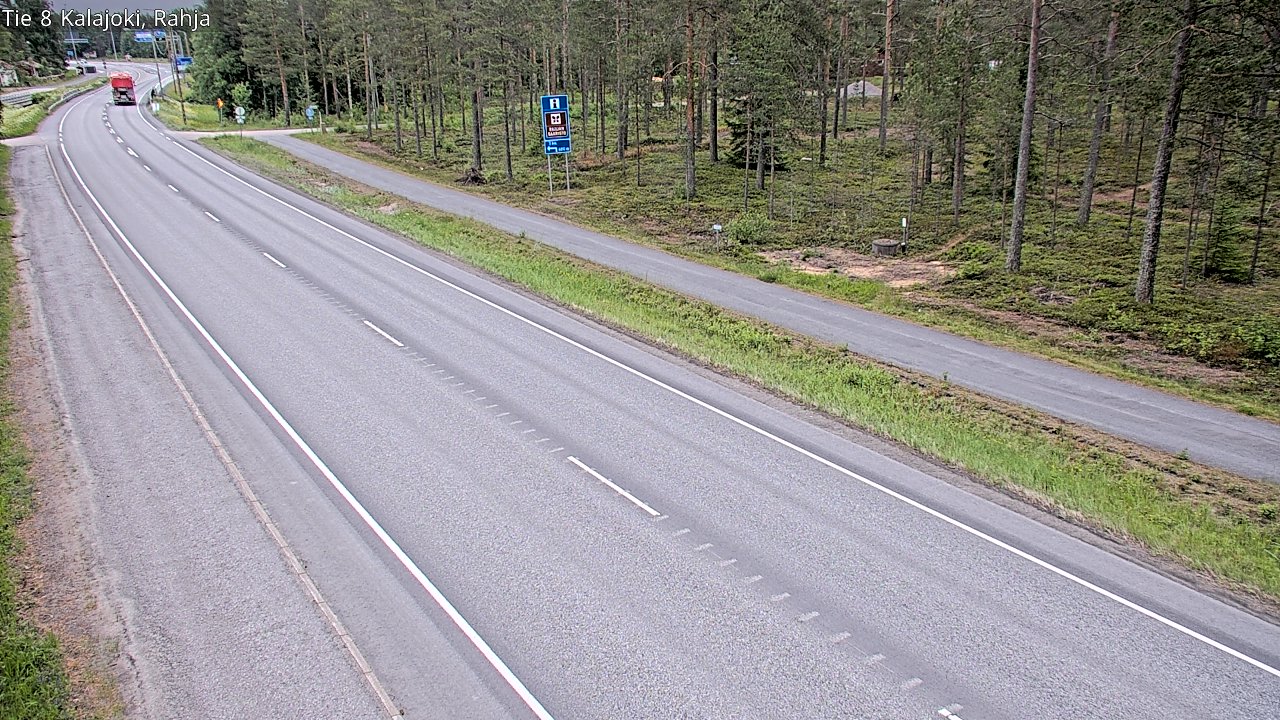 Kelikamerat Kuva Tie 8 Kalajoki, Rahja, Kalajoki, Pohjois-Pohjanmaa