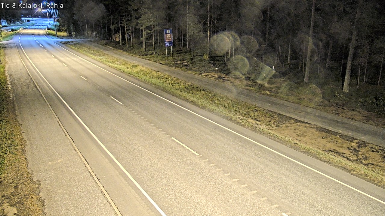 Kelikamerat Kuva Tie 8 Kalajoki, Rahja, Kalajoki, Pohjois-Pohjanmaa