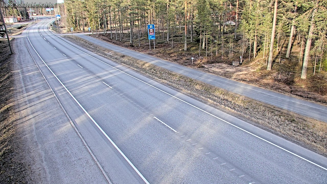 Kelikamerat Kuva Tie 8 Kalajoki, Rahja, Kalajoki, Pohjois-Pohjanmaa