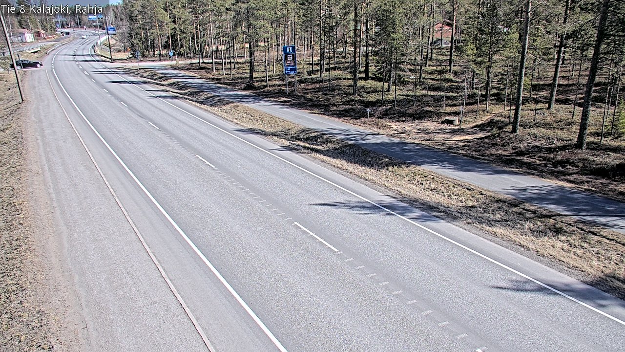 Kelikamerat Kuva Tie 8 Kalajoki, Rahja, Kalajoki, Pohjois-Pohjanmaa