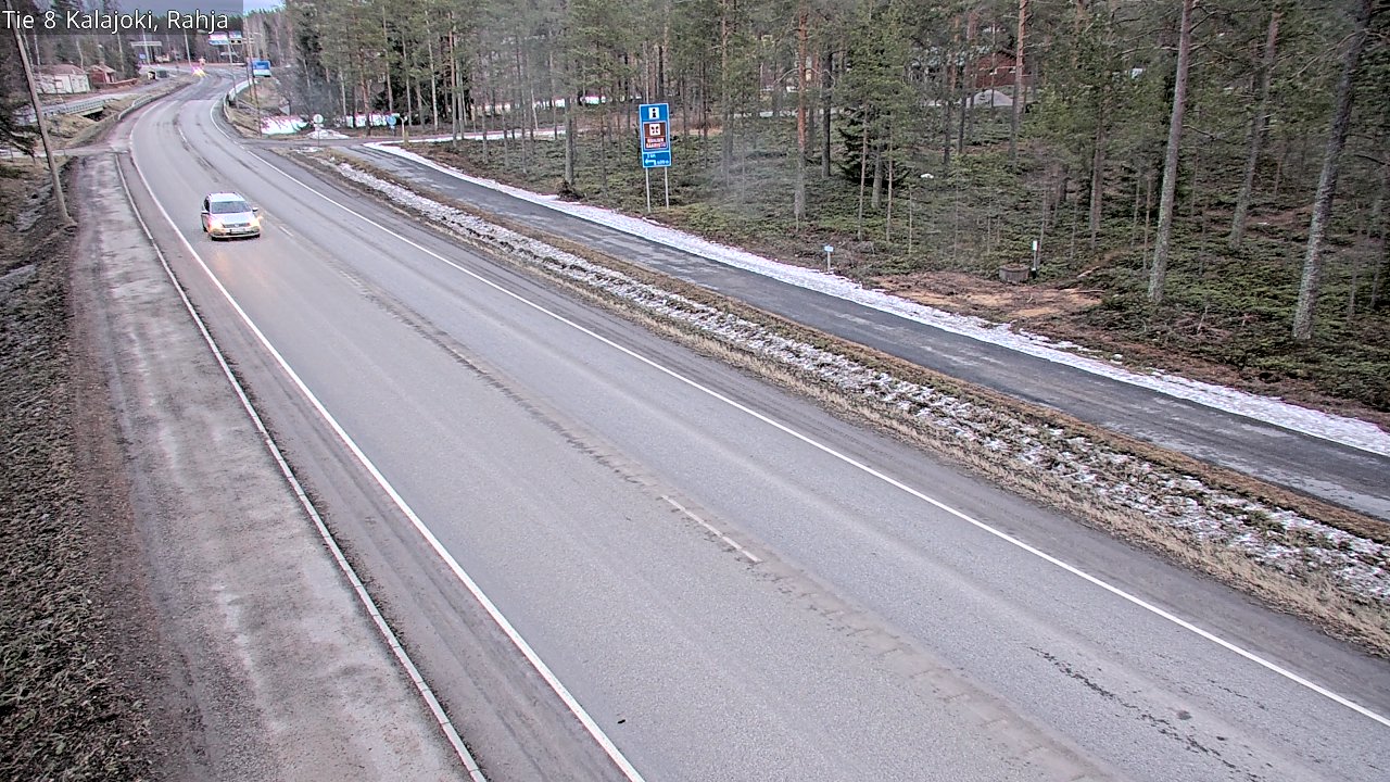 Kelikamerat Kuva Tie 8 Kalajoki, Rahja, Kalajoki, Pohjois-Pohjanmaa