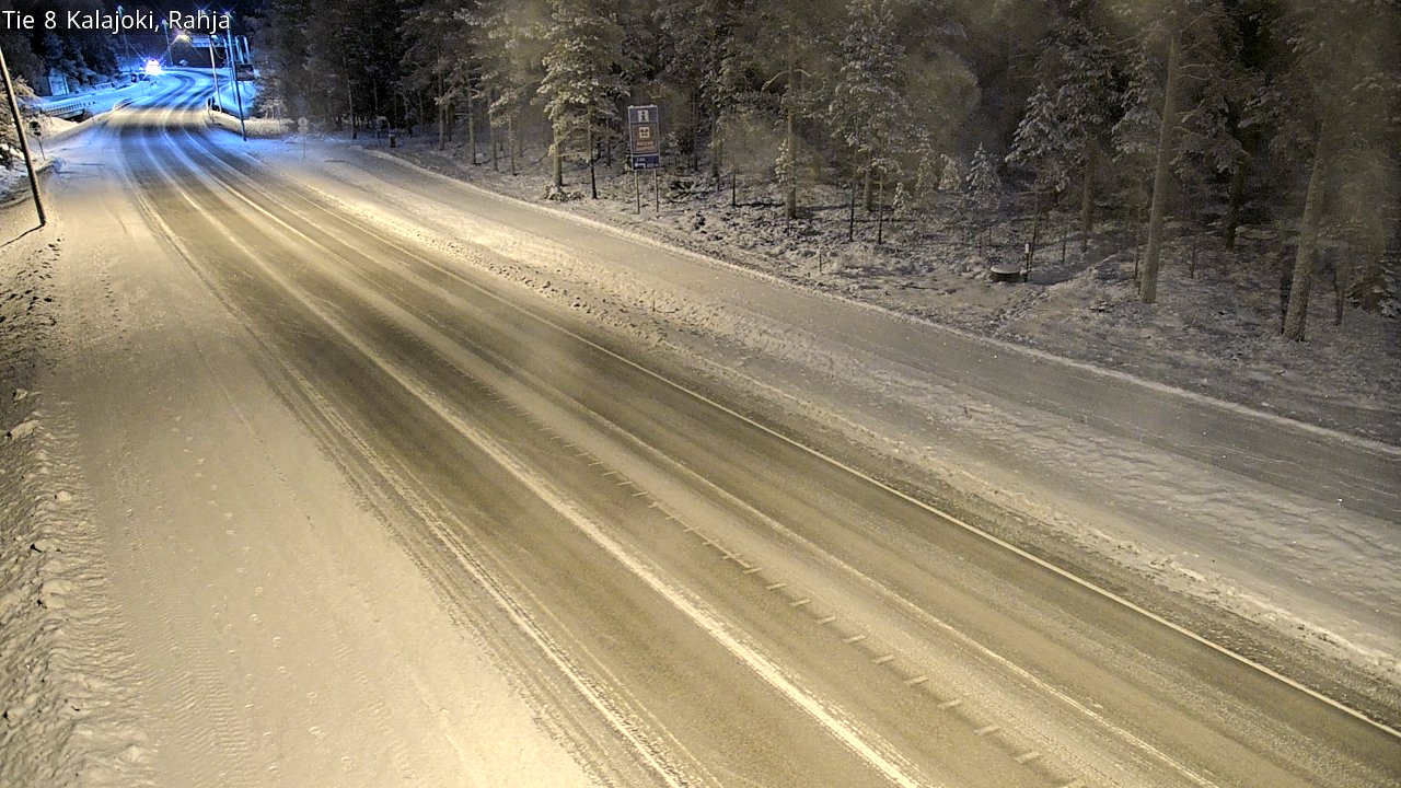 Weather Camera Image Road 8 Kalajoki, Rahja, Kalajoki, Pohjois-Pohjanmaa