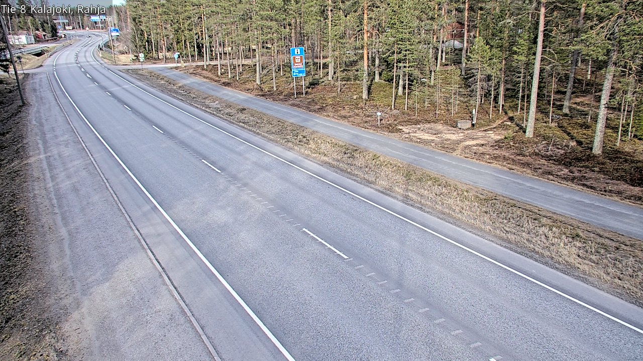 Kelikamerat Kuva Tie 8 Kalajoki, Rahja, Kalajoki, Pohjois-Pohjanmaa