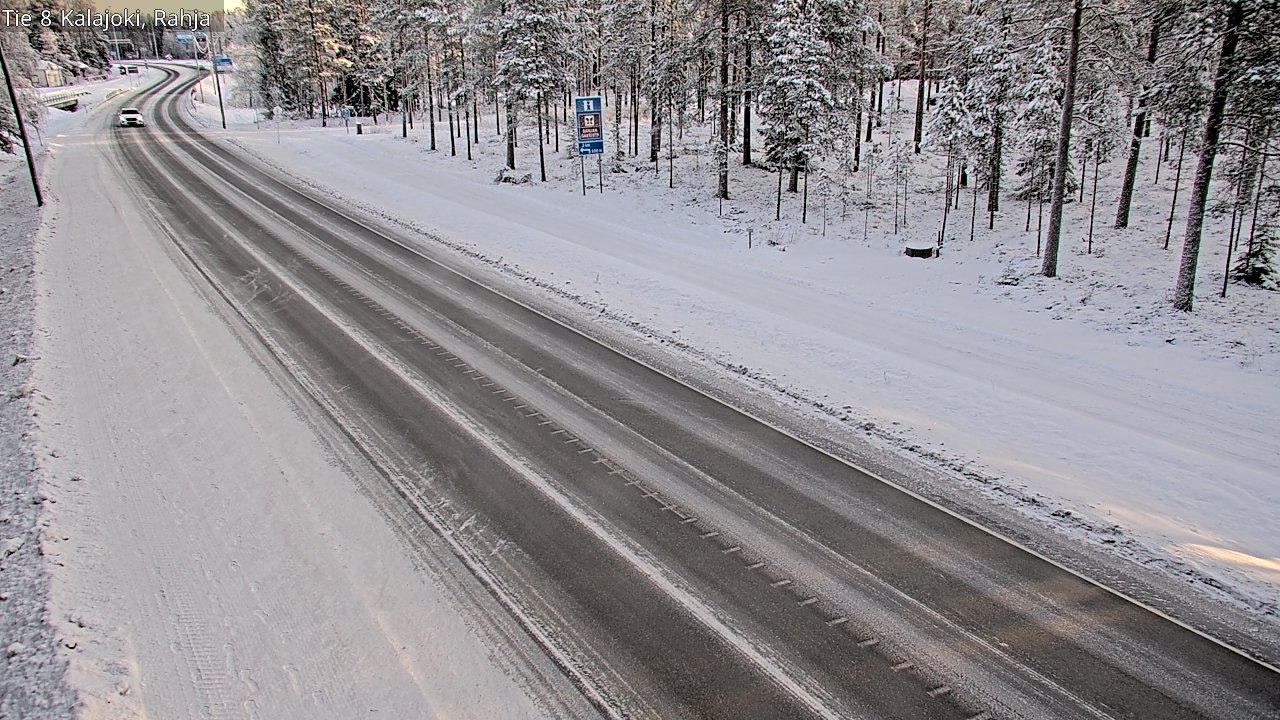 Weather Camera Image Road 8 Kalajoki, Rahja, Kalajoki, Pohjois-Pohjanmaa