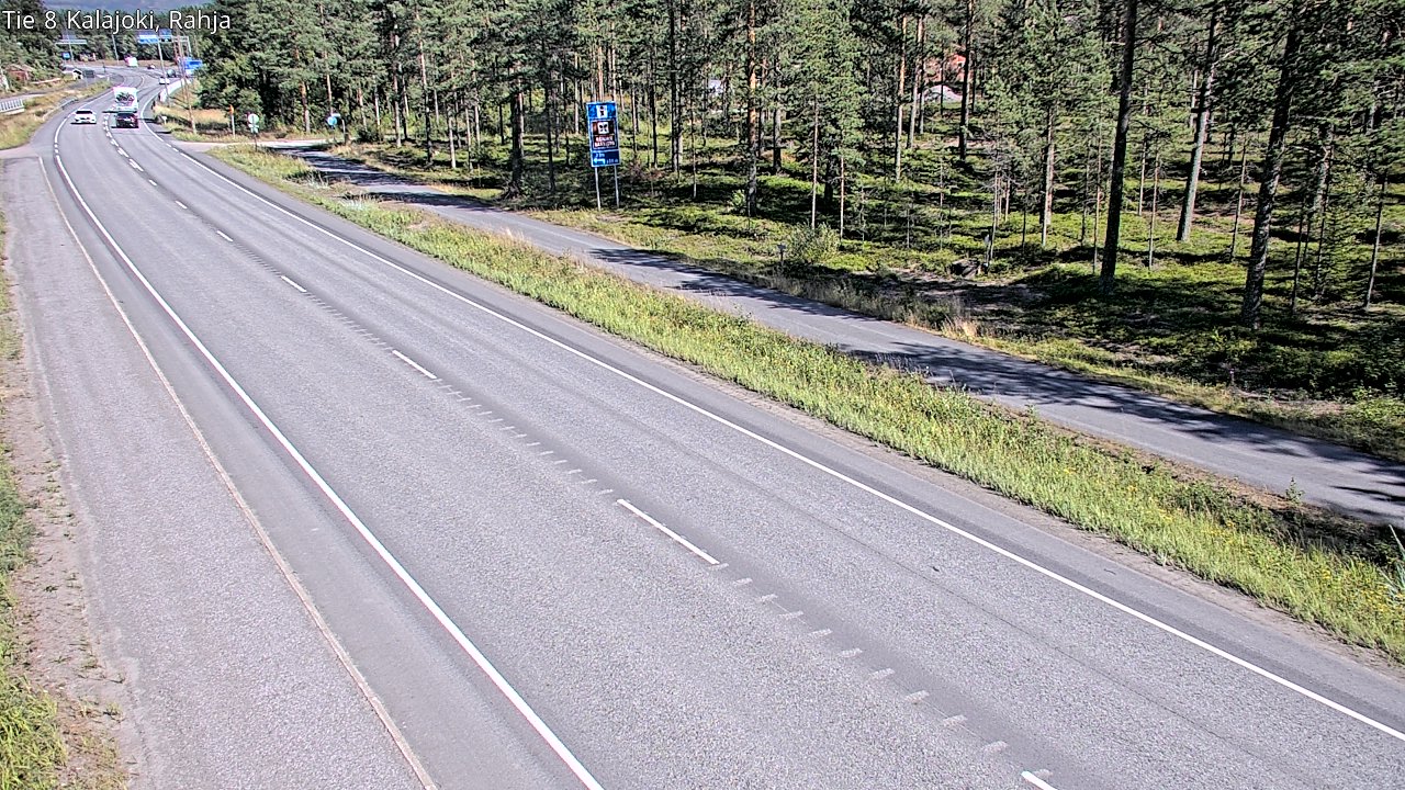 Kelikamerat Kuva Tie 8 Kalajoki, Rahja, Kalajoki, Pohjois-Pohjanmaa
