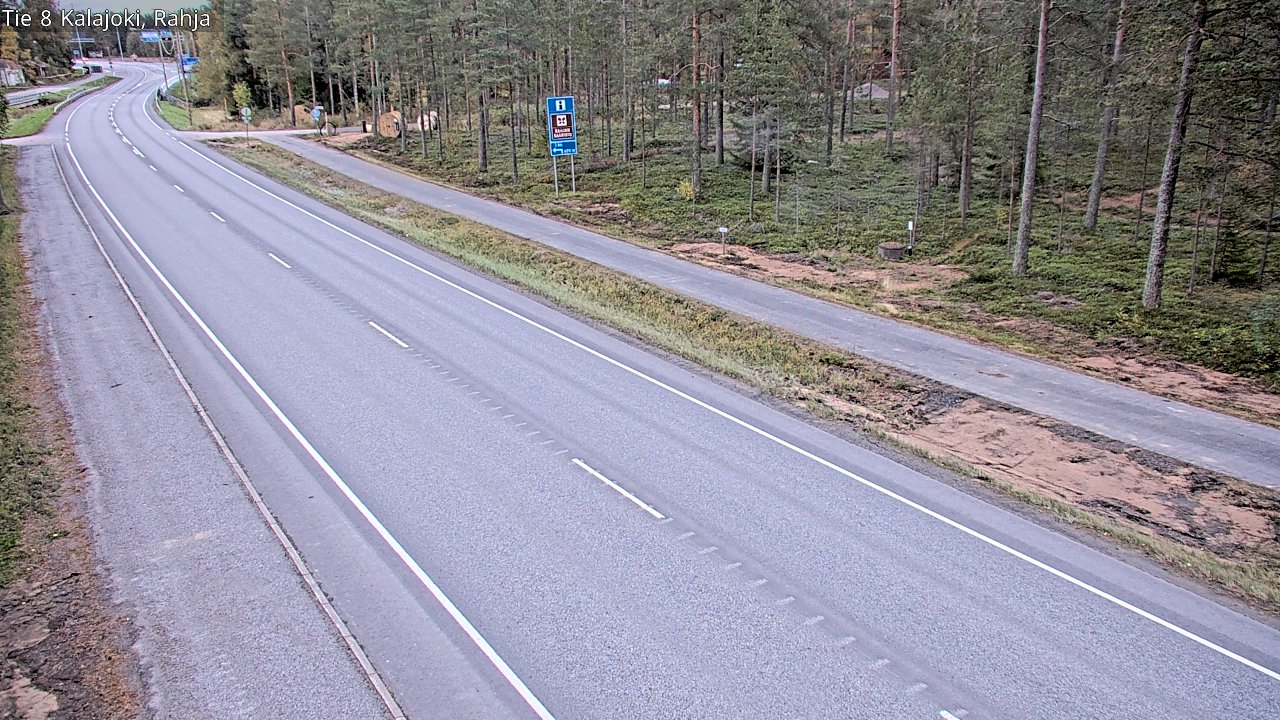 Kelikamerat Kuva Tie 8 Kalajoki, Rahja, Kalajoki, Pohjois-Pohjanmaa