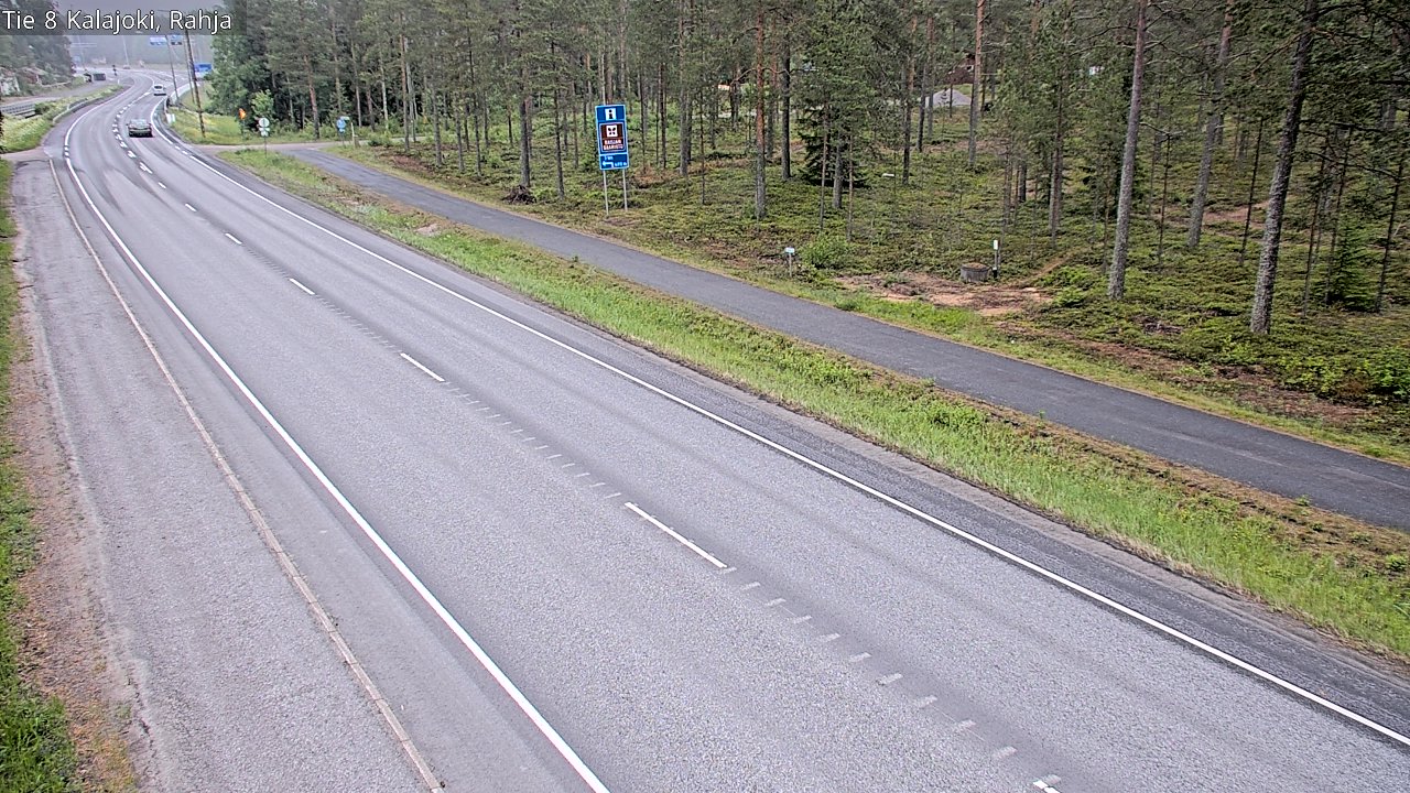 Kelikamerat Kuva Tie 8 Kalajoki, Rahja, Kalajoki, Pohjois-Pohjanmaa