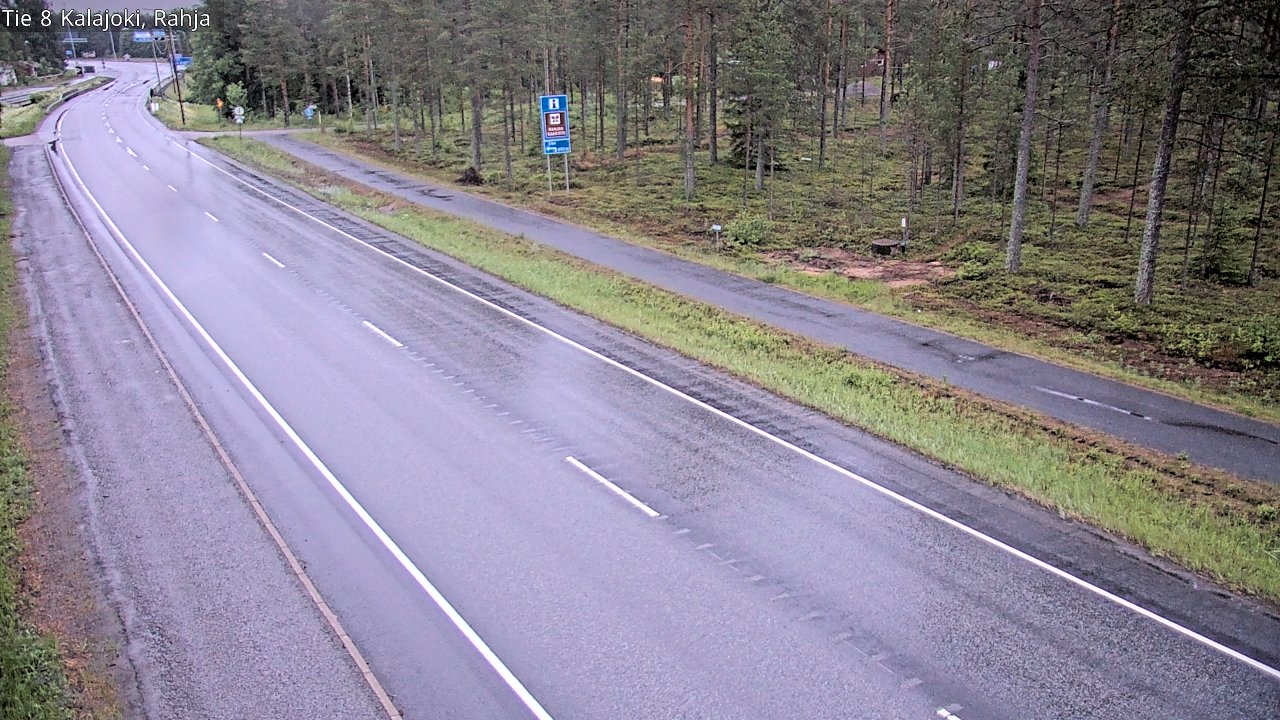 Kelikamerat Kuva Tie 8 Kalajoki, Rahja, Kalajoki, Pohjois-Pohjanmaa