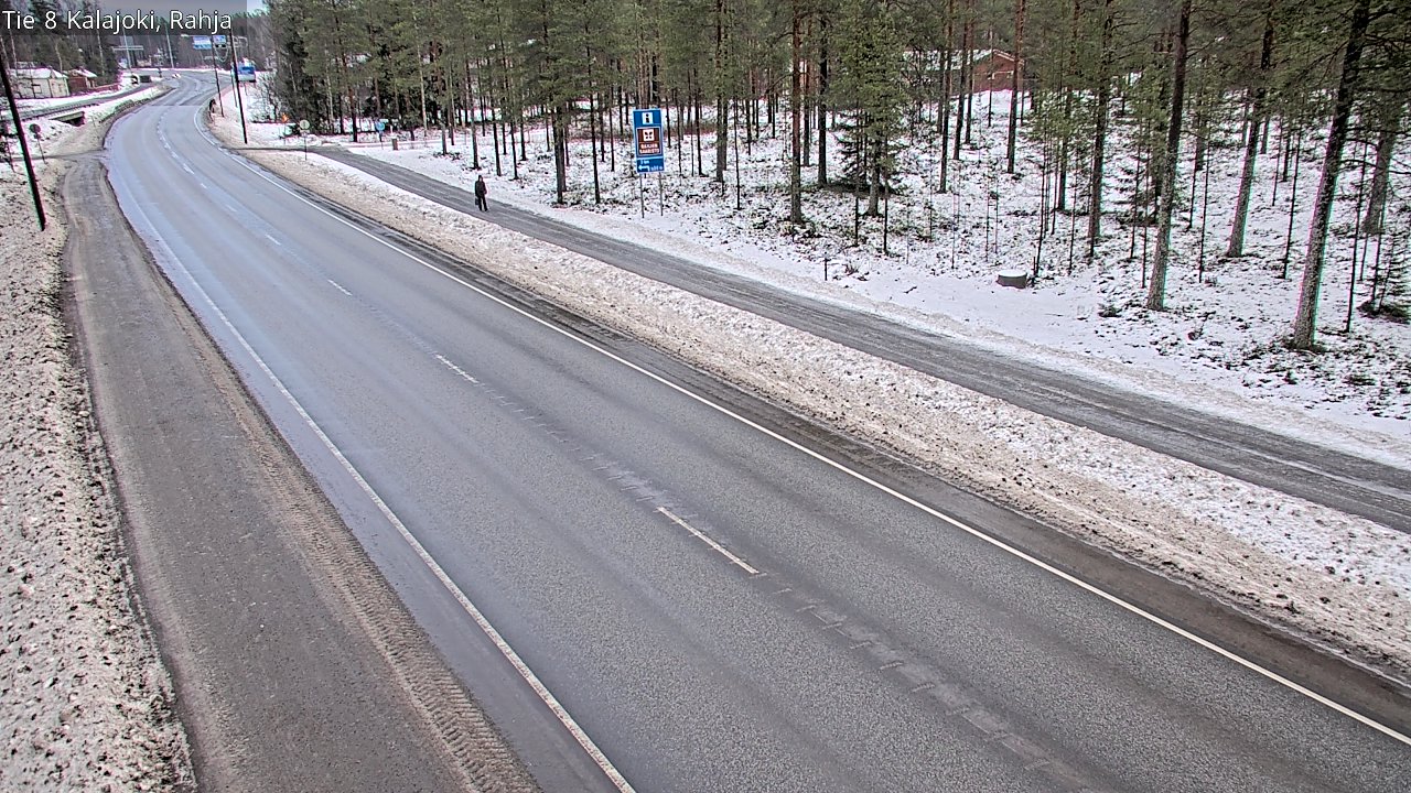 Weather Camera Image Road 8 Kalajoki, Rahja, Kalajoki, Pohjois-Pohjanmaa