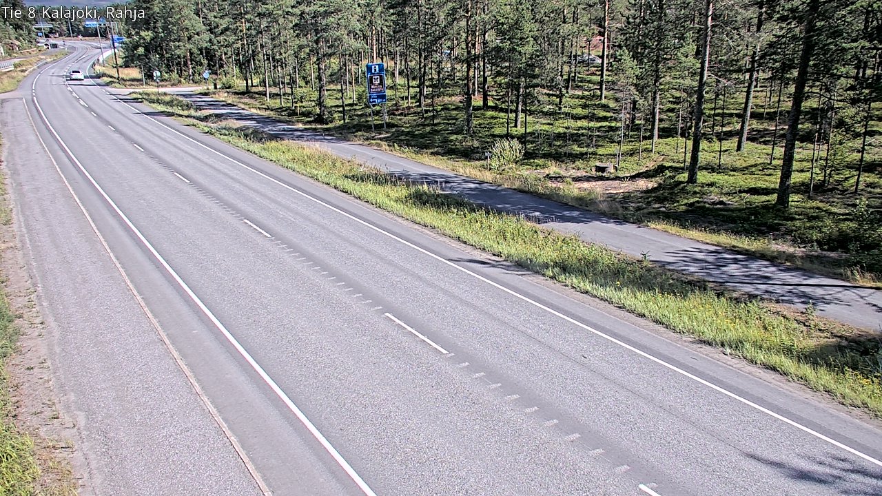 Kelikamerat Kuva Tie 8 Kalajoki, Rahja, Kalajoki, Pohjois-Pohjanmaa