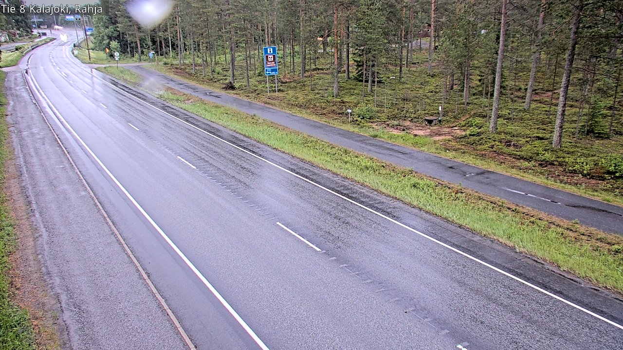 Kelikamerat Kuva Tie 8 Kalajoki, Rahja, Kalajoki, Pohjois-Pohjanmaa