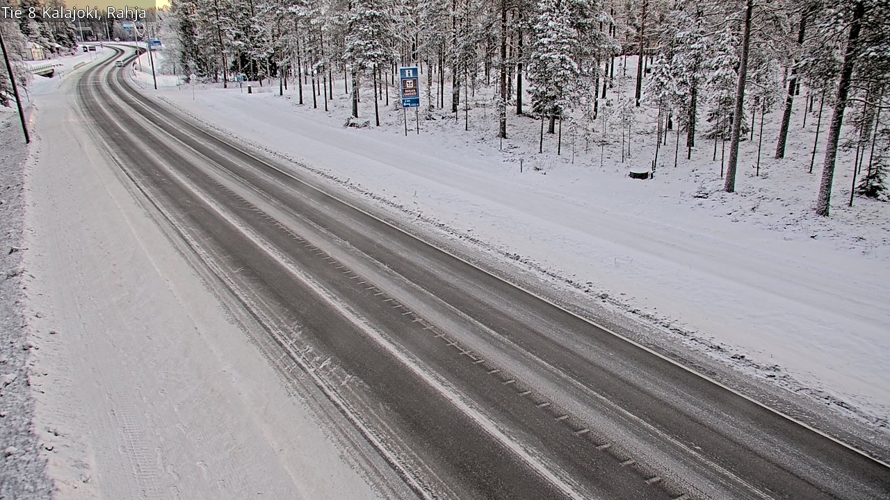 Weather Camera Image Road 8 Kalajoki, Rahja, Kalajoki, Pohjois-Pohjanmaa