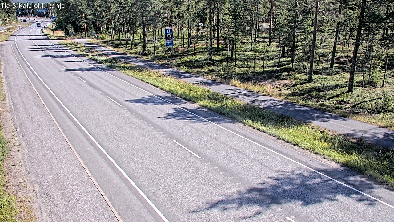 Kelikamerat Kuva Tie 8 Kalajoki, Rahja, Kalajoki, Pohjois-Pohjanmaa