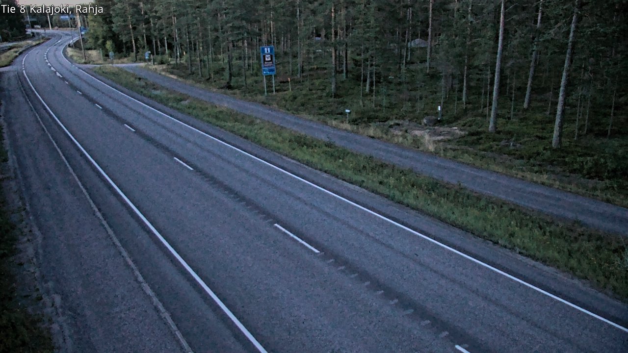 Kelikamerat Kuva Tie 8 Kalajoki, Rahja, Kalajoki, Pohjois-Pohjanmaa