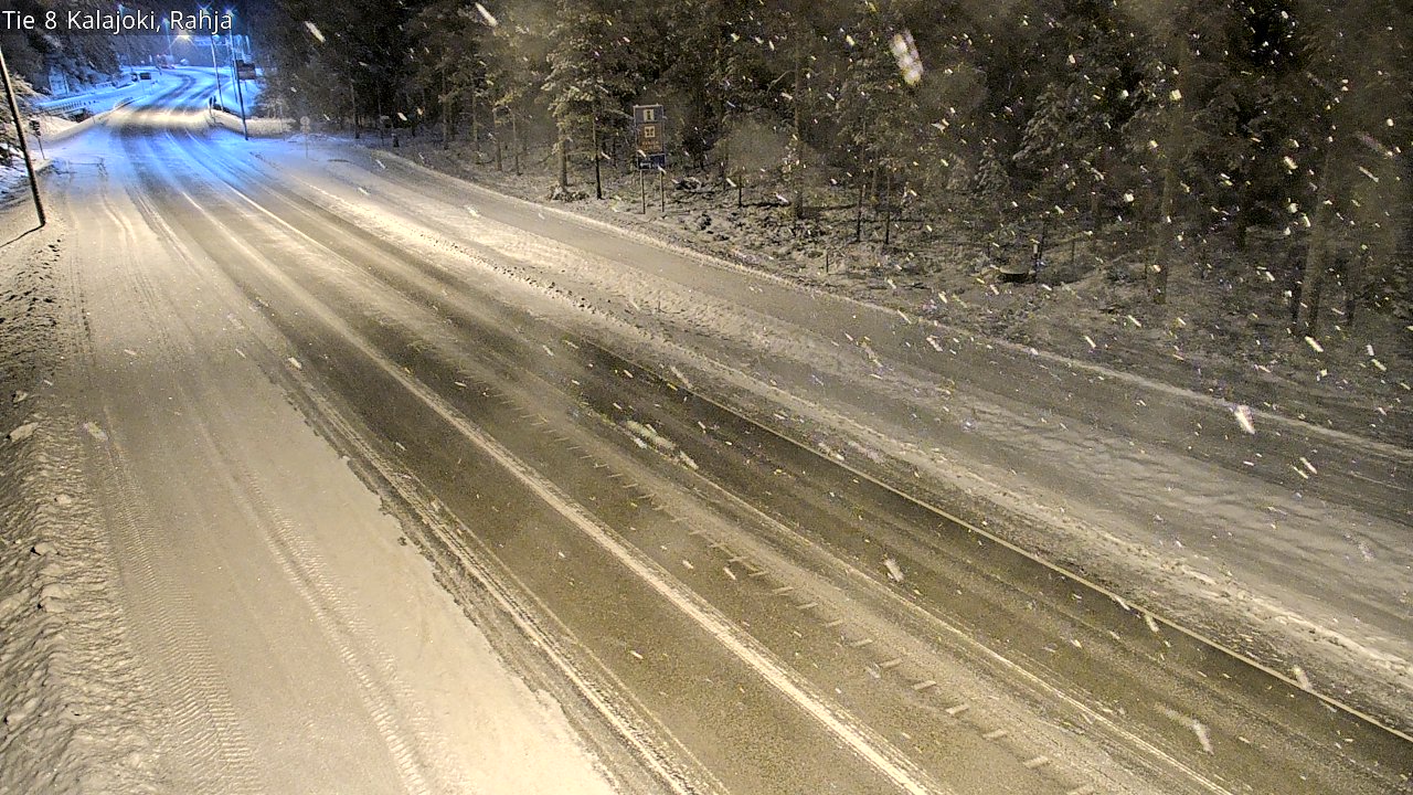 Kelikamerat Kuva Tie 8 Kalajoki, Rahja, Kalajoki, Pohjois-Pohjanmaa